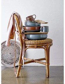 Zelená kameninová servírovacia misa Bloomingville Pixie, ø 28,5 cm