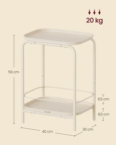 Príručný stolík LET243W01