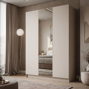 ŠATNÍKOVÁ SKRIŇA BLANCA 3D KAŠMÍR ZRKADLO 150 cm