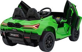 Elektrické autíčko Lamborghini Revuelto XL STRONG zelené