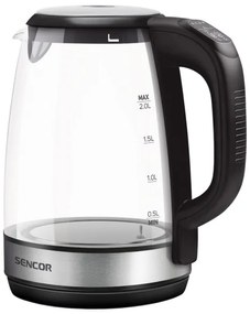 Sencor - Rýchlovarná kanvica s termoreguláciou a LED podsvietením 2 l 2200W/230V