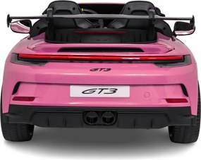 Elektrické autíčko Porsche 911 GT3 STRONG MP4 ružové