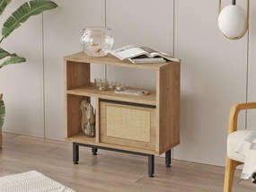 Príručný stolík Nimelo 5 (orech + dub) . Vlastná spoľahlivá doprava až k Vám domov. 1094788