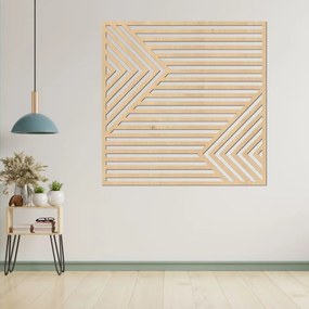 Drevený obraz s geometrickým vzorom pre štýlový interiér | SENTOP HDF0487