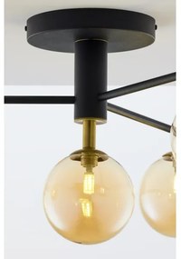 Jupiter 2031 - Prisadený luster FIGARO 4xG9/10W/230V čierna/zlatá/béžová