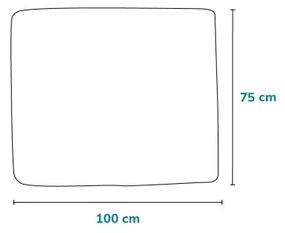 Lionelo - Detská deka BAMBOO BLANKET 75x100 cm Beige Sand