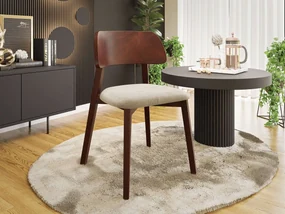Jedálenská stolička Azunax, Dostupné poťahy: Magic Velvet 2250, Farby: orech