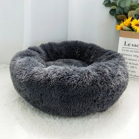 PuppyJoy PuppyJoy, okrúhly pelech pre psov 120cm PJ-005, veľkosť XL, tmavá šedá, HOM-50057