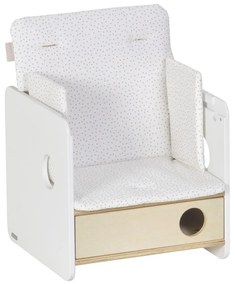 Biela vložka do jedálenskej stoličky Nuun – Kave Home