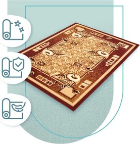 Koberec Atlas E952A hnedý