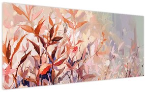 Obraz - Maľba pastelová jeseň (120x50 cm)
