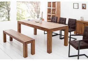 Lavica 15520 160cm Masív drevo Palisander  - Komfort-nábytok