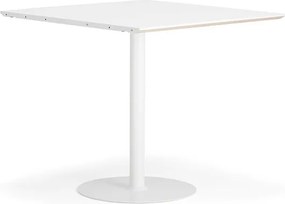 Barový stôl METRIC, rozširujúci diel, 1000x1000x900 mm, biela