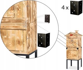 TRENDIE Udiareň XXL drevená