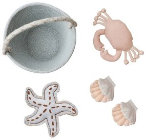 Béžový bavlnený detský hrací koberec ø120 cm Island – Lorena Canals