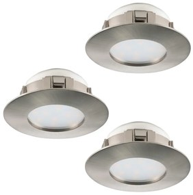 Eglo Eglo 95816 - SADA 3x LED podhľadové svietidlo PINEDA 1xLED/6W/230V EG95816