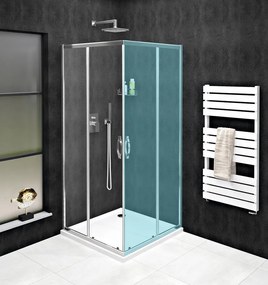 Gelco, SIGMA SIMPLY sprchové dvere posuvné pre rohový vstup 900 mm, číre sklo, GS2190