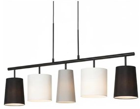 LED luster na lanku 5xE14/5,5W/230V 2700K