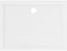 Mexen Flow, obdĺžniková sprchová vanička, slim, 80 x 110 cm, biela lesklá, 46R108011