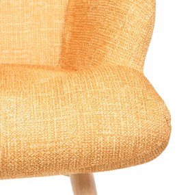 Kreslo MOSS POP horčicové 882857