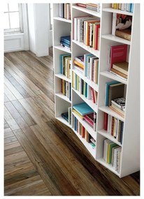 Biela knižnica 144x224 cm Valsa – TemaHome