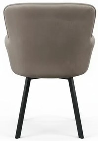 Jedálenská stolička AMELIA taupe