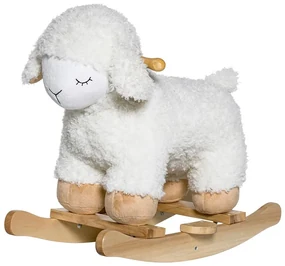 Detská hojdacia ovečka z bukového dreva Bloomingville Mini Rocking Toy