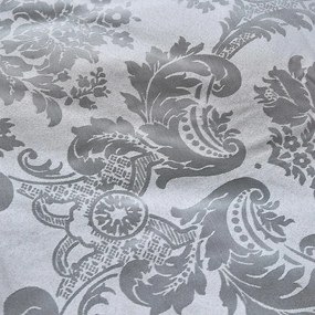 Sivé posteľné obliečky Catherine Lansfield Jacquard, 135 x 200 cm