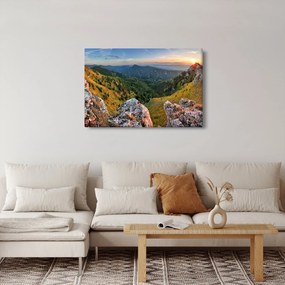Obraz - Horská krajina (90x60 cm)