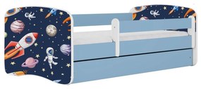 Dětská postel Babydreams vesmír modrá