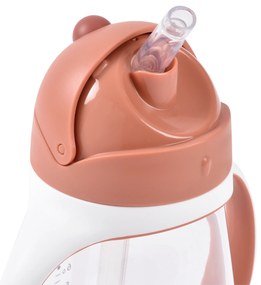 Hrnček so slamkou 300ml Terracotta