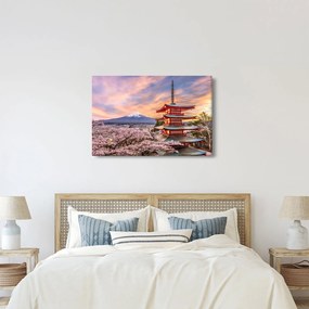 Obraz - Fudži, Japonsko (90x60 cm)