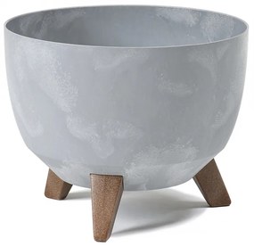 Kvetináč ROSA ECO sivý