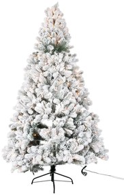 Vianočný stromček s led svetielkami Snowy - 210cm