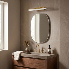 Toolight Toolight, LED nástenné svietidlo, 40cm, 6W, 4000K, 1000lm, APP1872-1W, Zlatá, OSW-60985