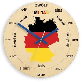 Nástenné hodiny Germany hnedé