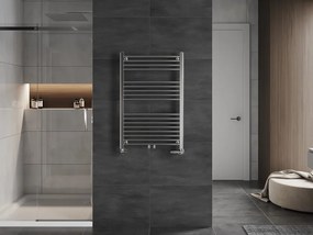 Mexen Mars, vykurovacie teleso 900x600 mm, 339 W, chrómová, W110-0900-600-00-01