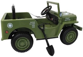 Jamara Elektrické autíčko Jeep Willys MB Army 12 V  (100382860)