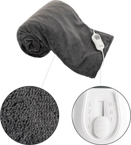 Elektrická vyhrievacia deka MEDISA, tmavosivá