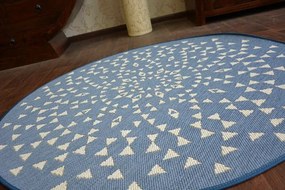Koberec SIZAL FLAT kruh 48715/591 Vitráž