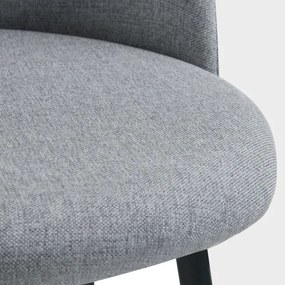 Jedálenská stolička AMPLA svetlosivá 741951