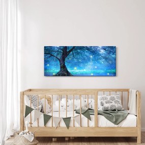 Obraz - Mystický les (120x50 cm)