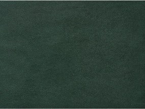 Zelená zamatová rohová pohovka (ľavý roh/s leňoškou) Sierra – Bobochic Paris