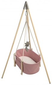 Kolíska Babycare - ružová - Bez stojanu