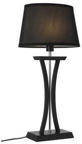 Cottex B2429SV - Stolná lampa NEW CHELSEA 1xE14/40W/230V čierna