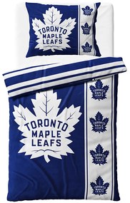 NHL Mikroplyšové obliečky Toronto Maple Leafs Belt 140x200/70x90 cm