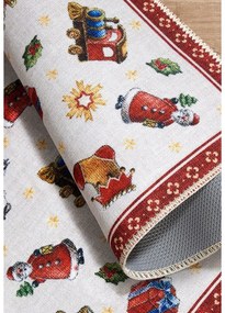 Červený koberec s vianočným motívom 50x80 cm Red Christmas – Villeroy&amp;Boch