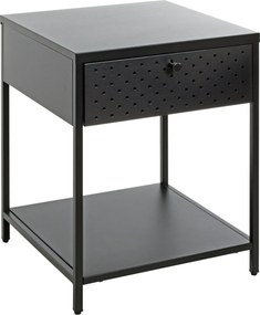 XXXLutz NOČNÝ STOLÍK, čierna, 40/53/40 cm - Nočné stolíky - 001931104210