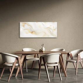 Obraz - Abstrakcia s dekorom (120x50 cm)
