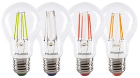 Sylvania ToLEDo retro LED E27 4,1 W 4 kusy Mix